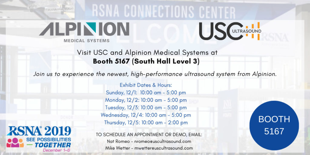 RSNA 2019 Alpinion USC