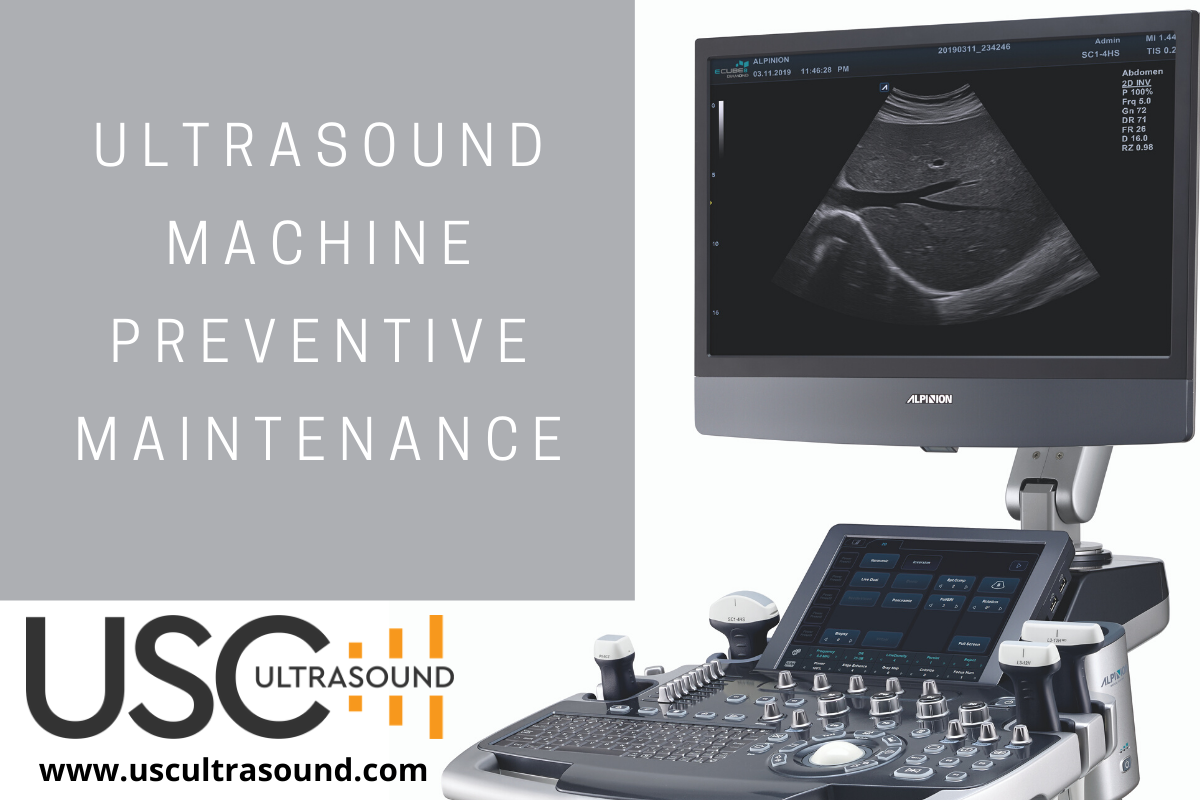 ultrasound preventive maintenance