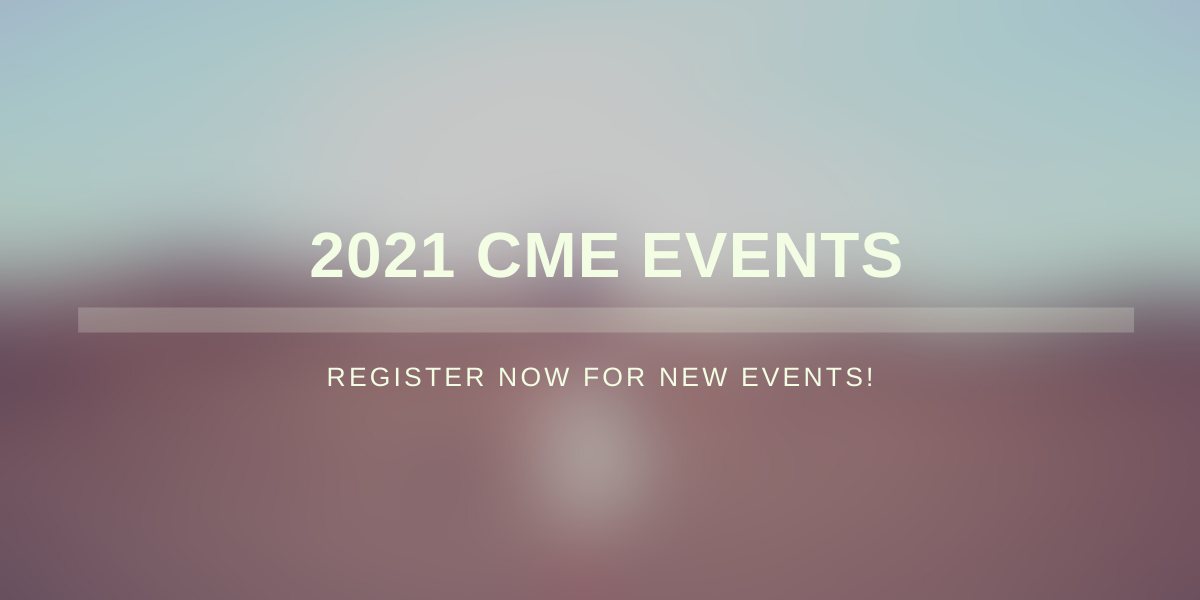 2021 CME Events