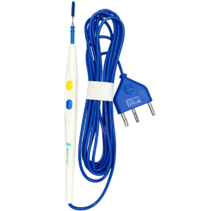 Electrosurgical Pencil with Safety Holster & Tip Cleaner