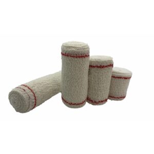Elastic Crepe Bandage (Red Thread / Natural Color)