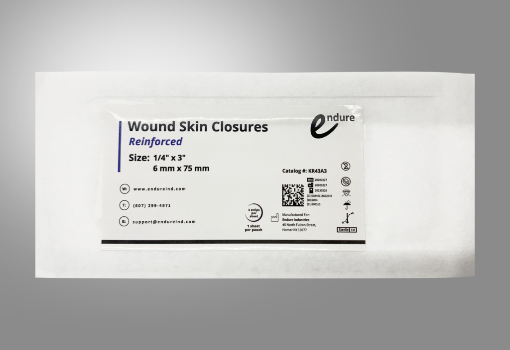 Delayed Skin Closure Endure Reinforced Skin Closures | Wound Closure Strips | USC